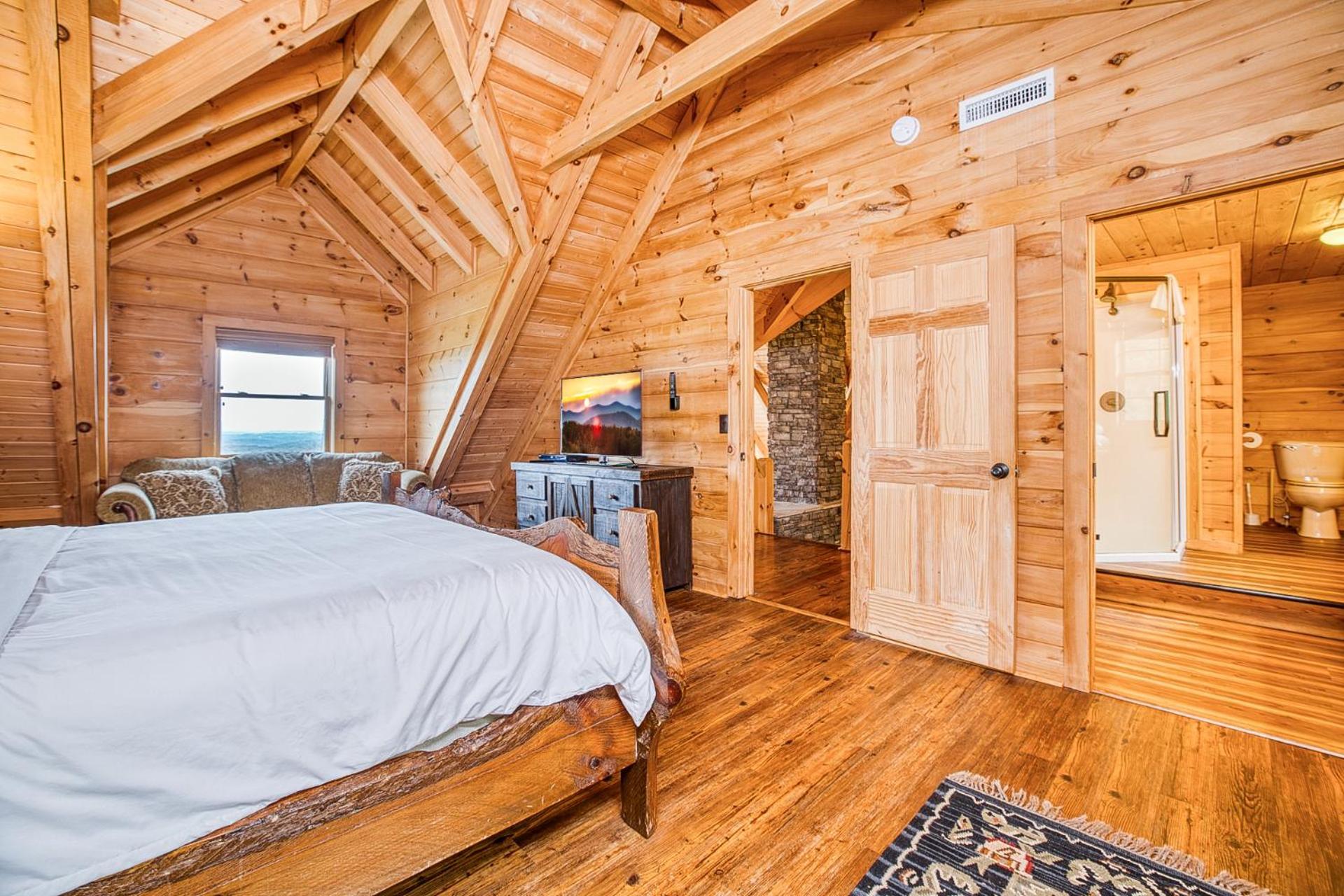 Sky High Lodge By Bk Stays. Large Cabin. Amazing Views. Game Room. Jacuzzi. Six Bedrooms. Sleeps 12 Blue Ridge Exteriör bild