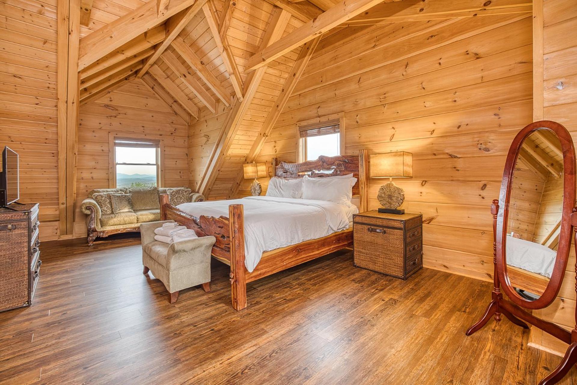 Sky High Lodge By Bk Stays. Large Cabin. Amazing Views. Game Room. Jacuzzi. Six Bedrooms. Sleeps 12 Blue Ridge Exteriör bild